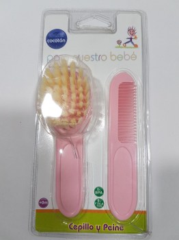 SET CEPILLO Y PEINE BEBE MAMI COCOTON